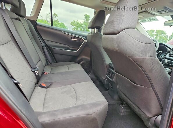 2T3W1RFV3NW188806 2022 TOYOTA RAV4 Красный Вид задних сидений