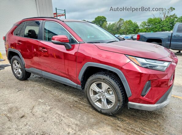 2T3W1RFV3NW188806 2022 TOYOTA RAV4 Красный Передняя правая четверть