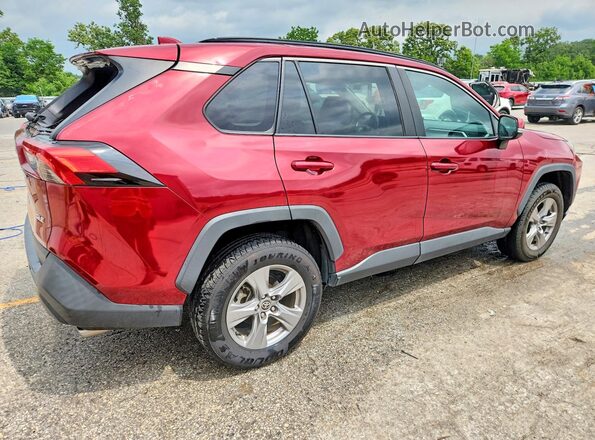 2T3W1RFV3NW188806 2022 TOYOTA RAV4 Красный Задняя правая четверть