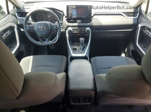 2T3W1RFV3NW214353 2022 TOYOTA RAV4 White Dashboard view