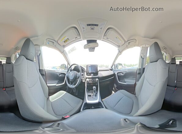 2T3W1RFV3NW214353 2022 TOYOTA RAV4 White 360 interior view