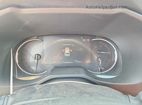 2T3W1RFV3RC294244 2024 TOYOTA RAV4 Silver Սարքավորումների վահանակի տեսք