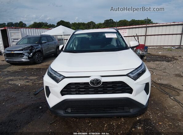2T3W1RFV3RW329590 2024 TOYOTA RAV4 White Widok zestawu wskaźników