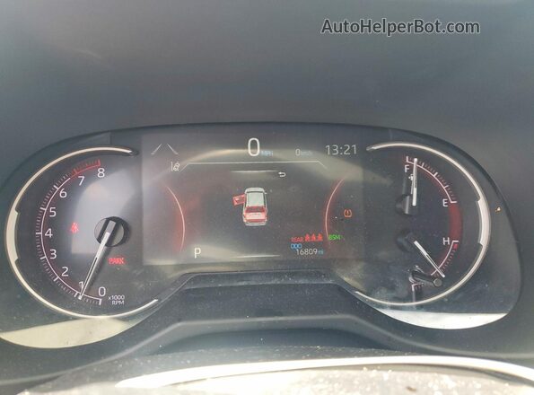 2T3W1RFV3SC306916 2025 TOYOTA RAV4 Gray Սարքավորումների վահանակի տեսք