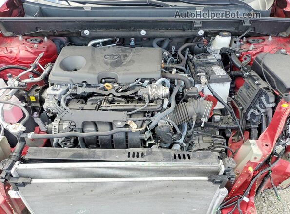 2T3W1RFV3SW365754 2025 TOYOTA RAV4 Red Սալոնի հետևի տեսք