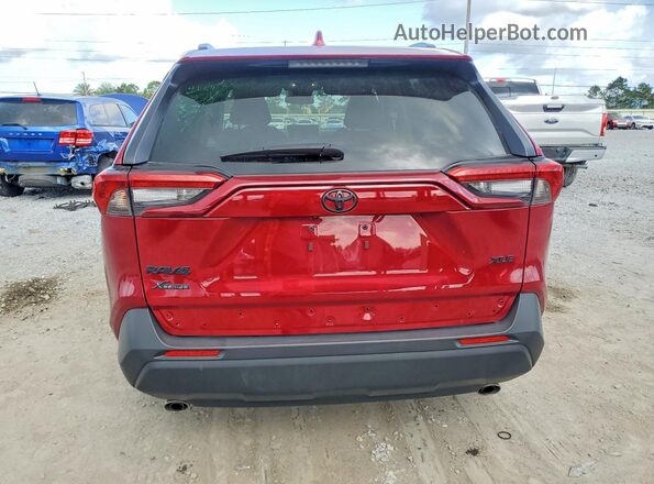 2T3W1RFV3SW365754 2025 TOYOTA RAV4 Red Հետևի տեսք
