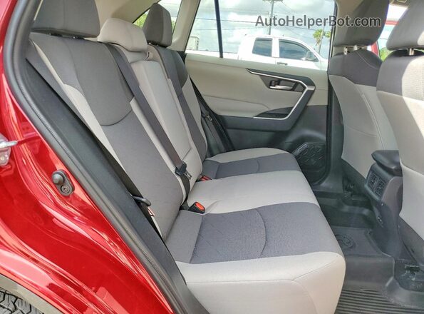 2T3W1RFV3SW365754 2025 TOYOTA RAV4 Red Հետևի նստատեղերի տեսք