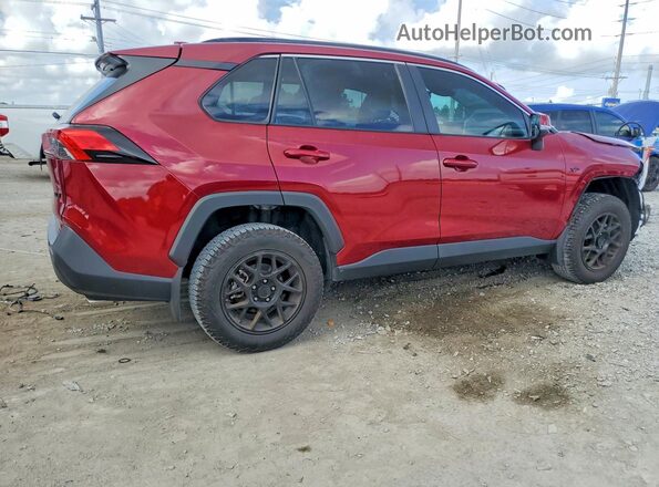 2T3W1RFV3SW365754 2025 TOYOTA RAV4 Red Հետևի աջ