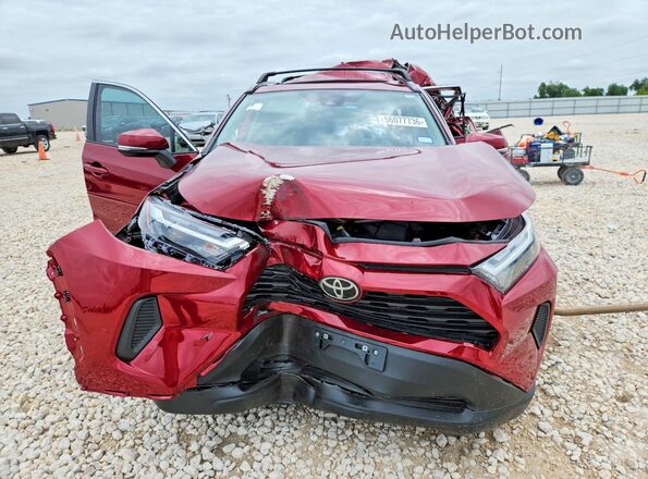 2T3W1RFV3SW417478 2025 TOYOTA RAV4 Red ძრავის განყოფილების ხედი