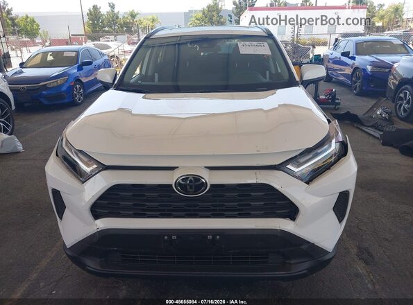 2T3W1RFV3SW426956 2025 TOYOTA RAV4 White ხელსაწყოთა პანელის ხედი