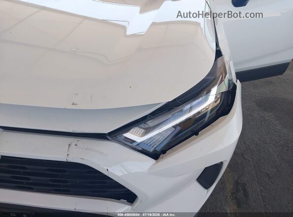 2T3W1RFV3SW426956 2025 TOYOTA RAV4 White წინა ხედი