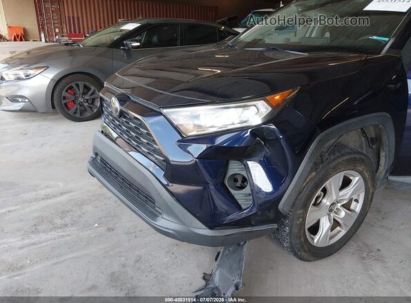 2T3W1RFV4LC044258 2020 TOYOTA RAV4 Blue Դիմացի տեսք