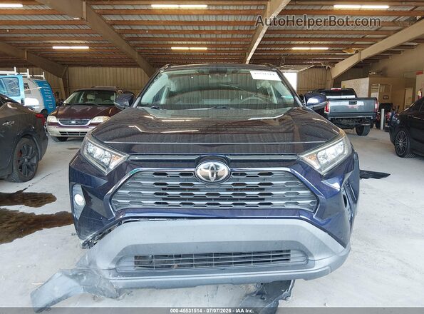 2T3W1RFV4LC044258 2020 TOYOTA RAV4 Blue Սարքավորումների վահանակի տեսք