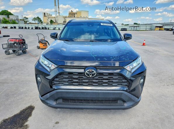 2T3W1RFV4LC055485 2020 TOYOTA RAV4 Black Front view