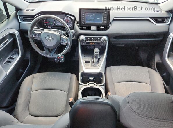 2T3W1RFV4LC055485 2020 TOYOTA RAV4 Black Dashboard view