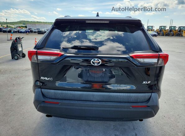 2T3W1RFV4LC055485 2020 TOYOTA RAV4 Black Rear view