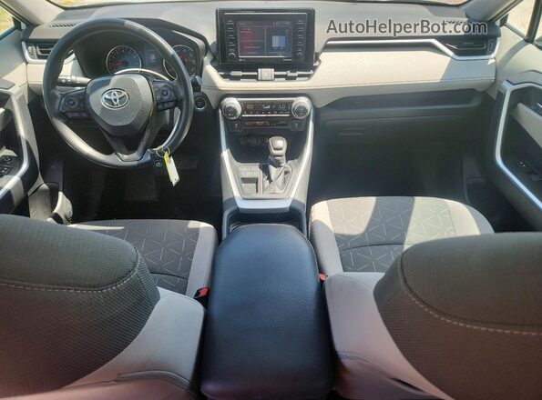 2T3W1RFV4LC072562 2020 TOYOTA RAV4 White Вид панелі приладів