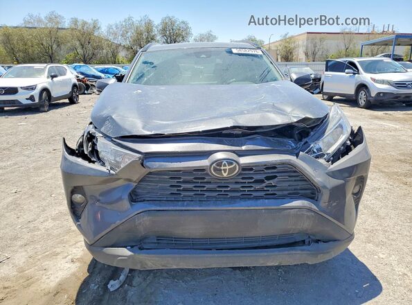 2T3W1RFV4LC075235 2020 TOYOTA RAV4 Gray Вид спереду