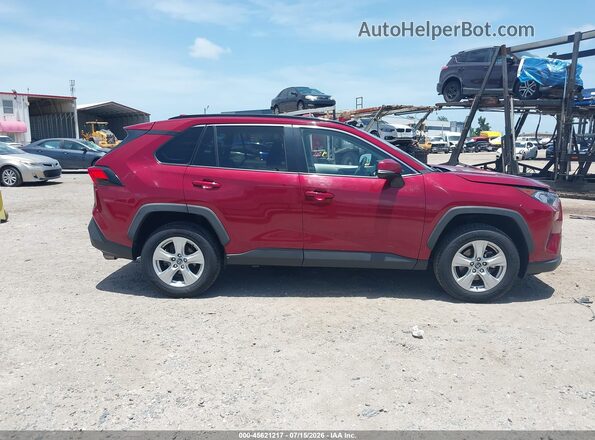 2T3W1RFV4LW062659 2020 TOYOTA RAV4 Red Rear interior view