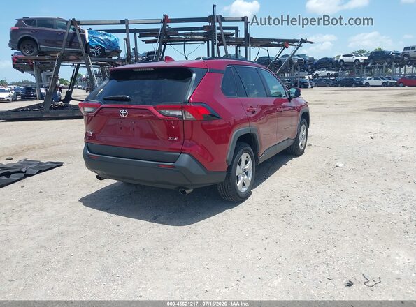 2T3W1RFV4LW062659 2020 TOYOTA RAV4 Red Rear right