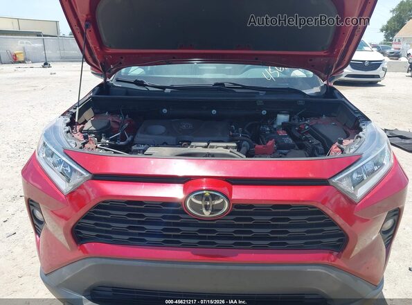 2T3W1RFV4LW062659 2020 TOYOTA RAV4 Red Rear view