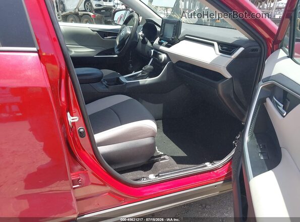 2T3W1RFV4LW062659 2020 TOYOTA RAV4 Red Front interior view
