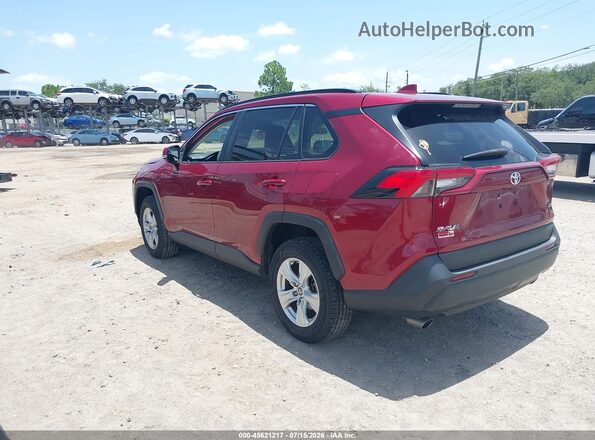 2T3W1RFV4LW062659 2020 TOYOTA RAV4 Red Rear left