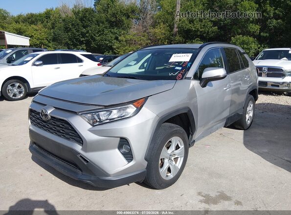 2T3W1RFV4LW085665 2020 TOYOTA RAV4 Gray Առջևի ձախ երեք քառորդ տեսարան