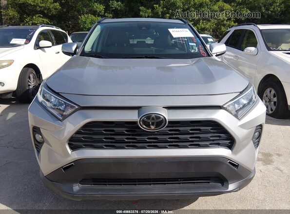 2T3W1RFV4LW085665 2020 TOYOTA RAV4 Gray Դիմացի տեսք