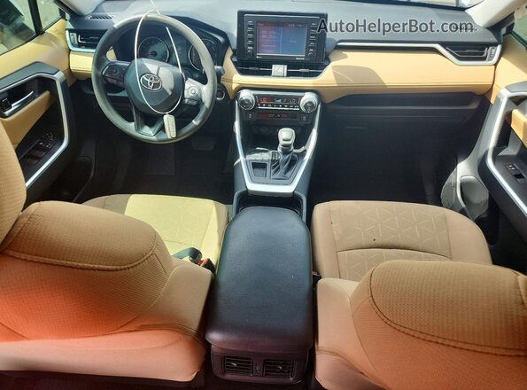 2T3W1RFV4MC108235 2021 TOYOTA RAV4 White Widok deski rozdzielczej