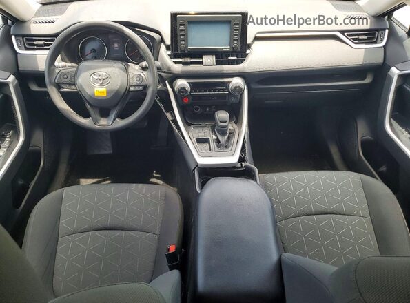 2T3W1RFV4MC141462 2021 TOYOTA RAV4 Silver Вид панелі приладів