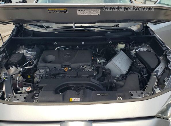 2T3W1RFV4MC141462 2021 TOYOTA RAV4 Silver Вид підкапотного простору