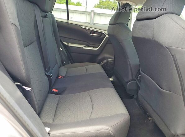 2T3W1RFV4MC141462 2021 TOYOTA RAV4 Silver Вид задньої частини салону