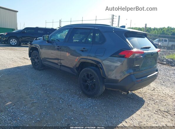 2T3W1RFV4MC159671 2021 TOYOTA RAV4 Gray Rear left