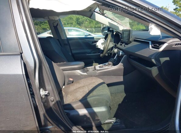 2T3W1RFV4MC159671 2021 TOYOTA RAV4 Gray Front interior view