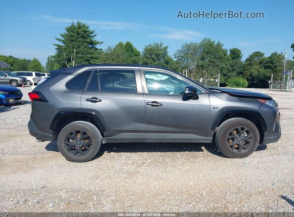 2T3W1RFV4MC159671 2021 TOYOTA RAV4 Gray Rear interior view