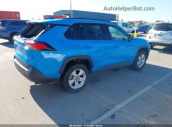 2T3W1RFV4MW117242 2021 TOYOTA RAV4 Blue Tył prawy