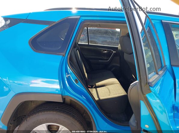 2T3W1RFV4MW117242 2021 TOYOTA RAV4 Blue Widok naklejki z numerem VIN