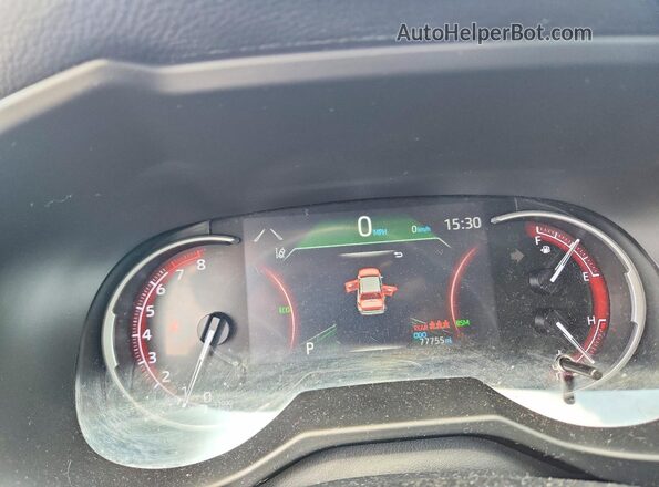 2T3W1RFV4PW263659 2023 TOYOTA RAV4 Gray Widok zestawu wskaźników