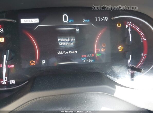 2T3W1RFV4RW334314 2024 TOYOTA RAV4 Black Հետևի նստատեղերի տեսք