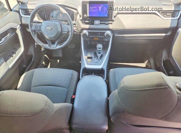 2T3W1RFV4RW353770 2024 TOYOTA RAV4 Silver Առջևի վահանակի տեսք