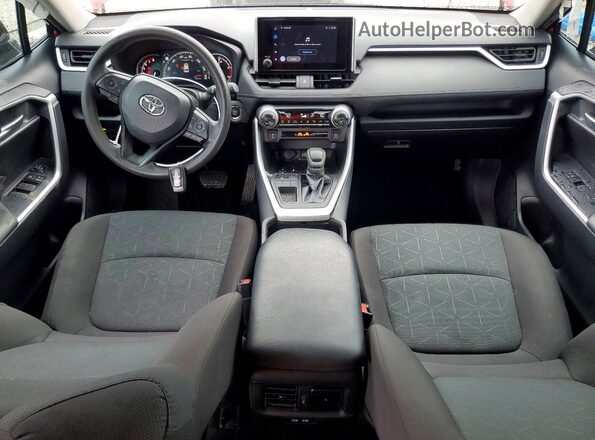 2T3W1RFV4RW353803 2024 TOYOTA RAV4 Red Vista del salpicadero