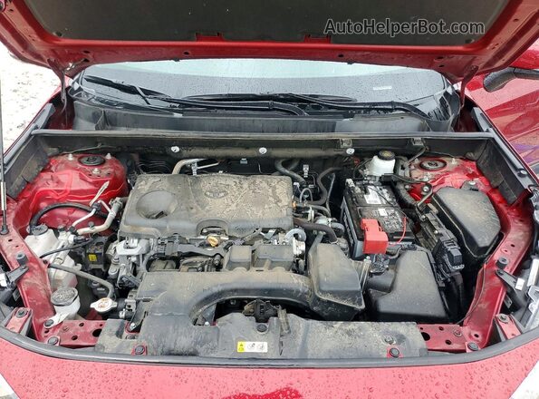 2T3W1RFV4RW353803 2024 TOYOTA RAV4 Red Vista del compartimento del motor