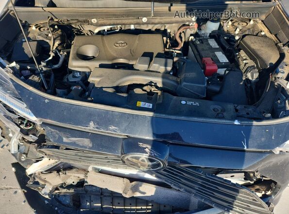 2T3W1RFV4SC310666 2025 TOYOTA RAV4 Black Вид підкапотного простору
