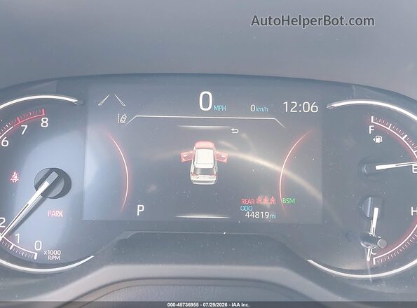 2T3W1RFV4SW387150 2025 TOYOTA RAV4 Серебряный Вид задних сидений