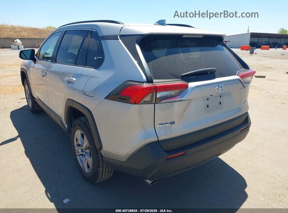 2T3W1RFV4SW387150 2025 TOYOTA RAV4 Серебряный Задняя левая четверть