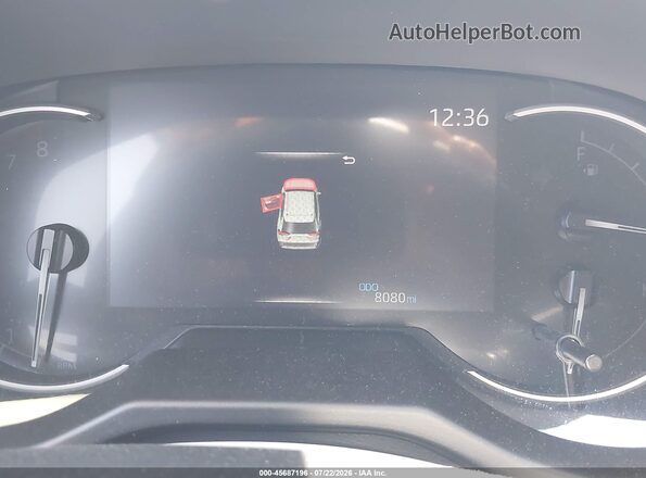 2T3W1RFV4SW427517 2025 TOYOTA RAV4 Серебряный Вид задних сидений