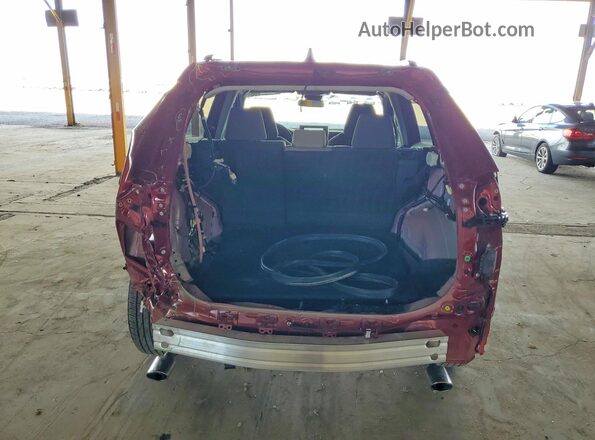 2T3W1RFV4SW443832 2025 TOYOTA RAV4 Red Հետևի տեսք
