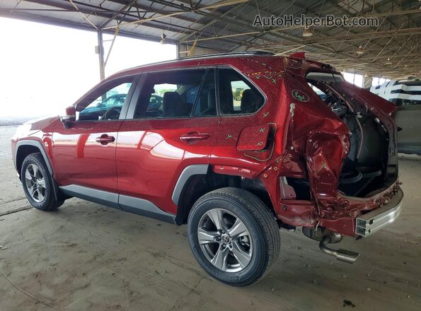 2T3W1RFV4SW443832 2025 TOYOTA RAV4 Red Հետևի ձախ