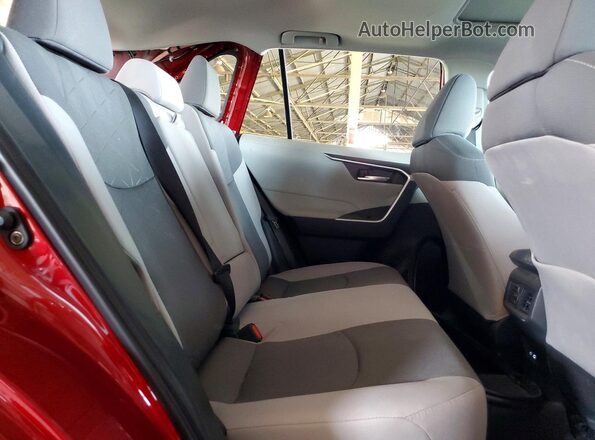 2T3W1RFV4SW443832 2025 TOYOTA RAV4 Red Հետևի նստատեղերի տեսք